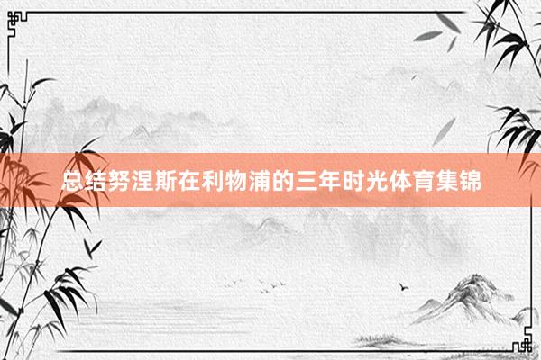 总结努涅斯在利物浦的三年时光体育集锦