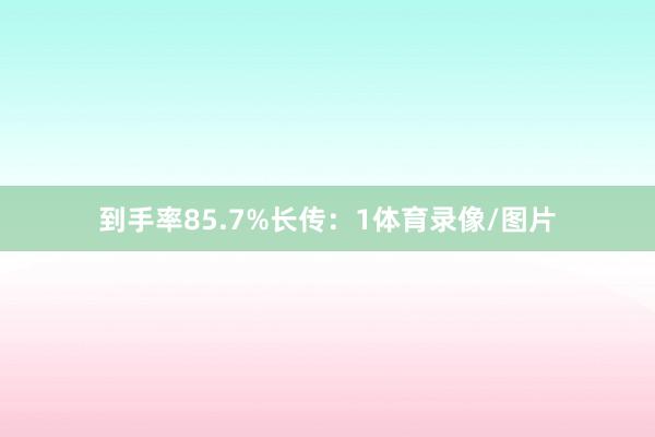 到手率85.7%长传：1体育录像/图片