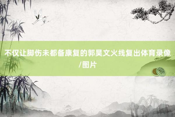 不仅让脚伤未都备康复的郭昊文火线复出体育录像/图片
