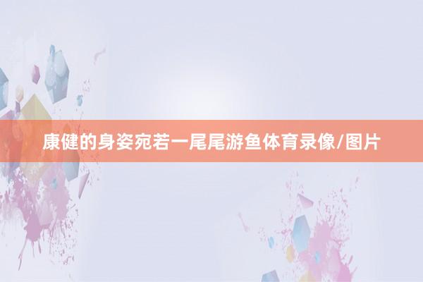 康健的身姿宛若一尾尾游鱼体育录像/图片